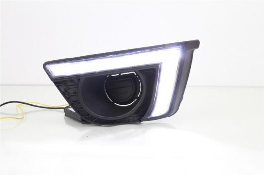 スタイリング デイタイム ホンダ フィット LED DRL 2012-2015 7 形状フォグライトフロント ホワイト カラーライト 6000K AL-BB-1299 AL Car plating parts 25,949円