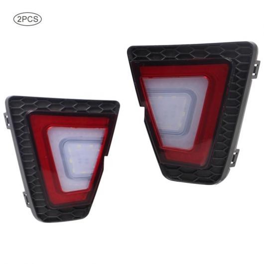カー点滅 LED リア バンパー ライトブレーキテールライト反射デイタイムランニングライト ホンダ フィットジャズ 2014- 2016 AL-BB-1472 AL Car plating parts|オートパーツエージェンシー2号店