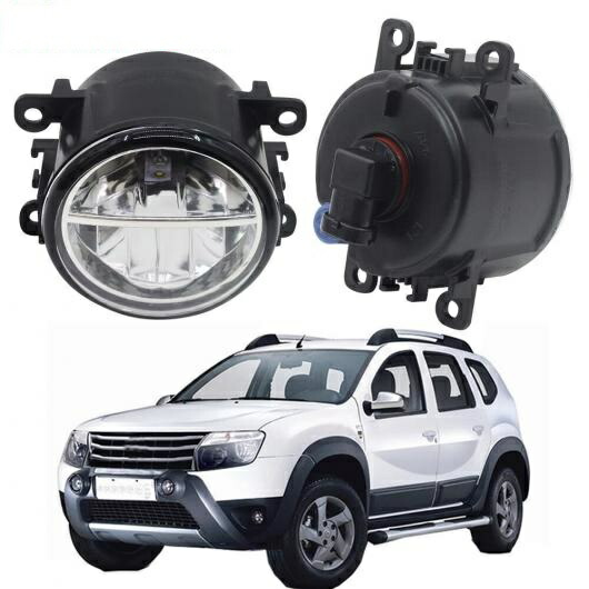 2個 LED フォグ ライト 4000LM DRL デイタイムランニング ランプ ホワイト 12 ルノー ダスタークローズドオフロード 2012 ~ 2015 AL-BB-1683 AL Car light|オートパーツエージェンシー2号店