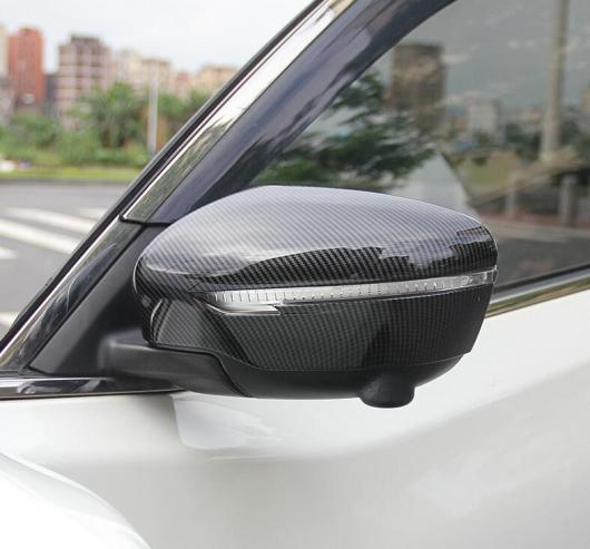 日産 エクストレイル T32 ローグ 2014 2015 2016 2017 2018 クロームスタイリングバックミラー外装カバー AL-BB-1827 AL Car plating parts