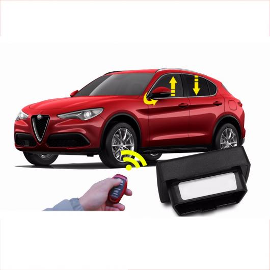 パワーウィンドウ 自動 オートクローズ ウィンドウ バックミラー折り装置アルファロメオ GIULIA STELVIO 2016 2017 2018 2019 2020 選べる2バリエーション giulia・stelvio AL-BB-1980 AL Car plating parts