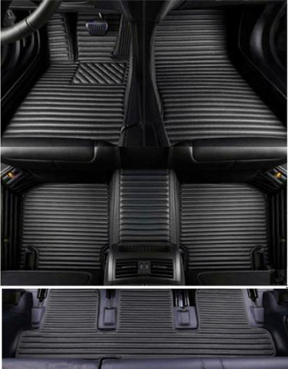 フルセット フロア マット + 1 トランク トヨタ ランド クルーザー 100 7席 2007-1998 防水 カーペット LC100 2004 選べる8バリエーション Black with black～Wine red AL-BB-2145 AL Interior parts for cars
