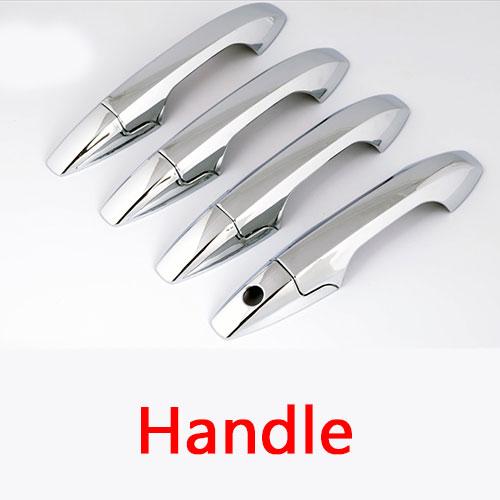ホンダ CRV 2007-2011 クローム ドアハンドル カバー トリム 4P 2008 2009 2010 カーアクセサリー ステッカー Handle AL-BB-3033 AL Car plating parts|オートパーツエージェンシー2号店