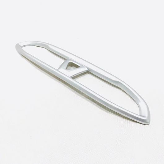 ヒュンダイ SANTA FE 2019 2020 センター コントロール サイド フロント エアコン ベント カーボン ファイバー トリム ABS Silver middle AL-BB-6968 AL Car plating parts