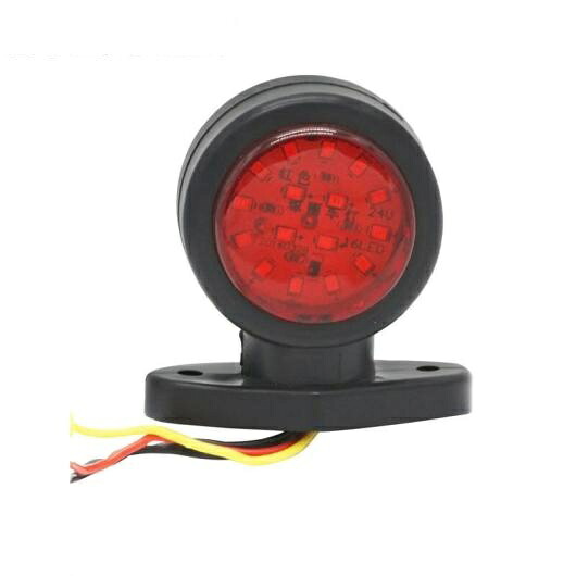 2個 ユニバーサル LED SMD マーカー レッド 信号 24 12V 主導 ミニサイドゴムマーカーライト AL-BB-7387 AL Car parts|オートパーツエージェンシー2号店