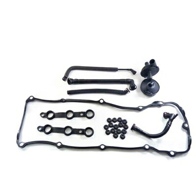 PCVクランクケースベント バルブ バルブ ブリーザーホース& カバー ガスケットセット BMW E46 E39 E60 E83 X3 325i 11617501566 11157532649 AL-BB-8202 AL Car parts|オートパーツエージェンシー2号店