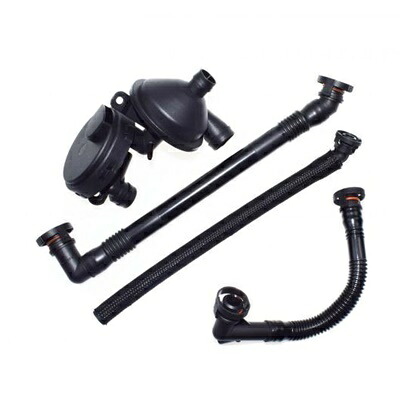 4ピースPCVオイルセパレータブリーザーホースクランクケースベント バルブセット 11617504535 11617501566 BMW X3 X5 Z3 Z4 E46 325 528 AL-BB-8315 AL Car parts|オートパーツエージェンシー2号店