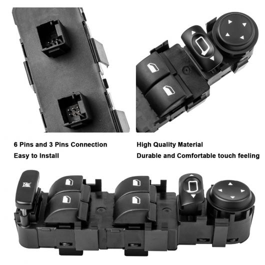 6554.HA 6554HA マスターパワー スイッチ シトロエン C4 2004-2010 プジョー 406 AL-CC-1146 AL Car parts｜オートパーツエージェンシー2号店 6,924円