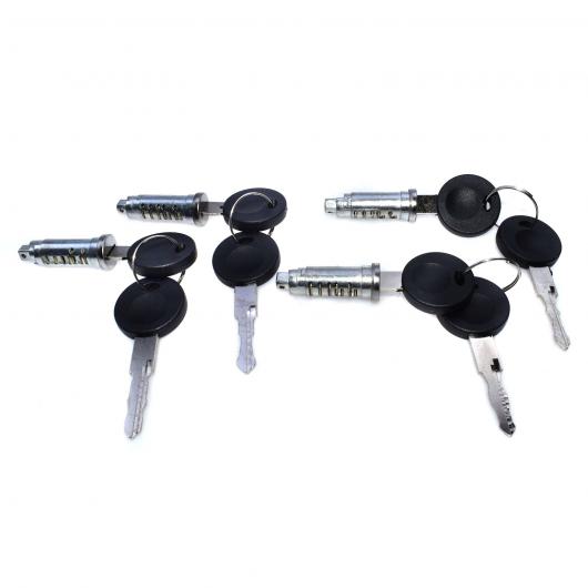 点火 スターター スイッチロック バレル キー VW T4 トランスポーターカラベル 1990-2003 701837205 4 set AL-CC-2211 AL Car parts|オートパーツエージェンシー2号店