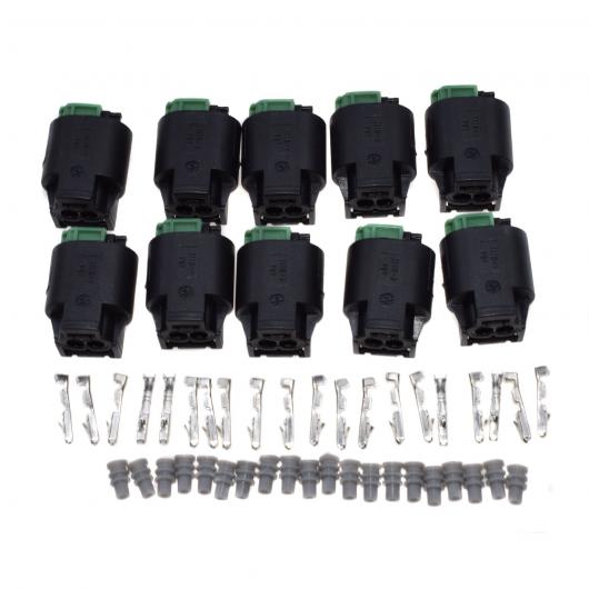 センサーコネクタ電気ピンソケットブッシュ BMW E36 E46 E39 E60 E61 M3 M5 X5 968405-1 61138365340 10 pieces AL-CC-2262 AL Car parts|オートパーツエージェンシー2号店