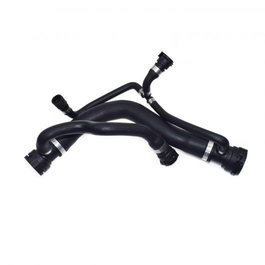 アッパーラジエーター冷却 ウォーター ホースパイプ BMW E65 E66 N62 745I 745LI 735I 735LI 2001 2002 003 2004 2005 OE17127508010 ブラック AL-CC-2957 AL Car parts