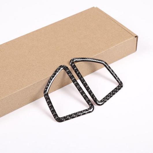 2ピース カーボンファイバー エアコン ベントフレームトリムステッカー BMW X5 E70 X6 E71 2008-2013 Carbon Fiber AL-CC-7303 AL parts