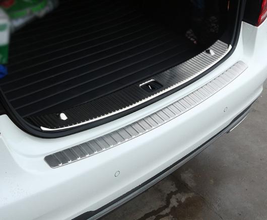 メルセデスベンツ E180L E200L E260L E300L 2010-2015ステンレス スチール リア バンパー トランク内側/外側 シル プレート カバー トリム Inner bumper plate・Outside bumper plate AL-CC-7233 AL Car plating parts