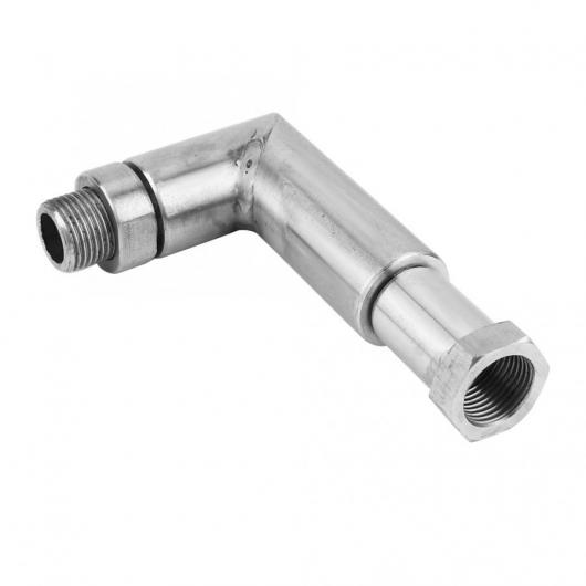 O2センサー アングルエクステンダースペーサー 90度 延長 M18 × 1.5 センサーステンレス スチール AL-DD-0174 AL Car parts