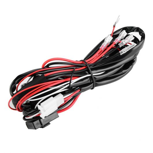 ウインドウ リフター 12/24 V リレー配線ハーネスキット LED ライトバーフォグライト CONVERTION アダプタ AL-DD-0684 AL Car parts