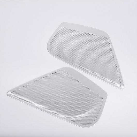 アウディ A6 アルミ合金 サイドフロントドア オーディオ スピーカー カバー トリム 2個 AL-DD-4906 AL Interior parts for cars|オートパーツエージェンシー2号店
