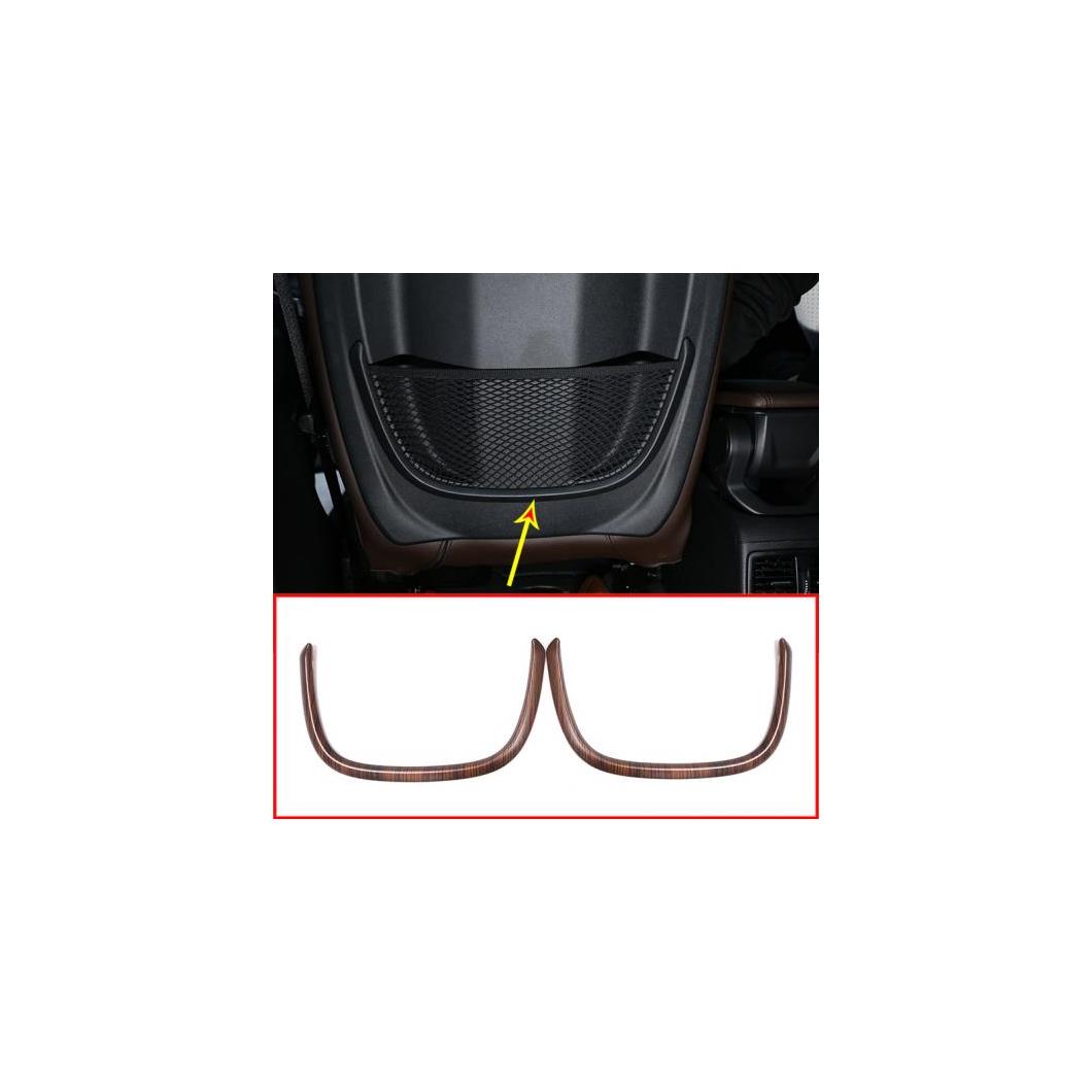 木目 ABS シート バック メッシュフレーム 装飾 エッジ BMW X1 F48 2 シリーズ 218I F45 F46 X2 F47 2016-2019 AL-DD-5334 AL Interior parts for cars