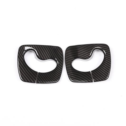2個 カーボン調 ABS シートベルト カバー BMW 5 シリーズ F10 520 525 2014-2016 Carbon Fiber AL-DD-5845 AL Interior parts for cars｜オートパーツエージェンシー2号店