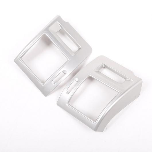トヨタ ランド クルーザー プラド FJ150 150 2018 ABS サイドフロントエア CONDITIONG ベントトリム LC プラド 2018 2個 マットシルバー AL-DD-6381 AL Interior parts for cars