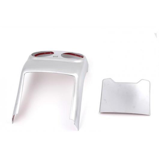 メルセデスベンツ W205 CクラスC-クラス2015-2018 ABS クロームリア エアコン ベント カバー トリム 2pcs AL-DD-6469 AL Interior parts for cars