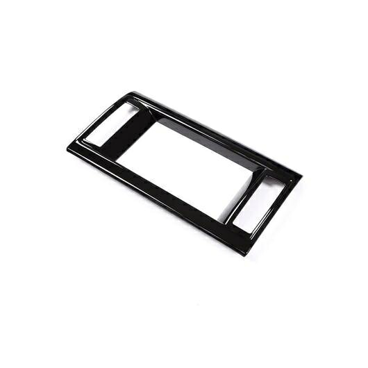 ランドローバーディスカバリー 5 LR5 L462 2017-18 ブラック ABS クロームインテリアナビゲーションボックス 3D ステッ Gloss Black AL-DD-6490 AL Interior parts for cars