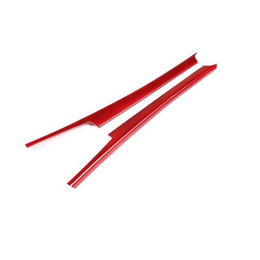 レッド メルセデスベンツ C クラス W204 C180 C200 2007-2013 ABS センターコンソール 装飾 ストリップトリム レッド AL-DD-6606 AL Interior parts for cars