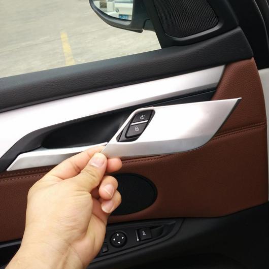 4ピース ABS クローム安全 ドアロック カバー トリム BMW X5 X6 F15 F16 2014 2015 2016 シルバー AL-DD-5675 AL Interior parts for cars|オートパーツエージェンシー2号店