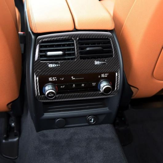 カーボン調 BMW 5シリーズG30 2018 ABS プラスチッククロームインテリア モールディング 後列ACベント フレーム カバー 1ピース AL-DD-6263 AL Interior parts for cars