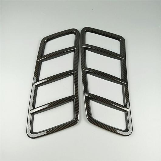 カーボン調 フロントフード エアコン ベントフレーム ステッカー メルセデスベンツ ML GL GLE GLS X166 W166 Carbon Fiber Black AL-DD-6765 AL plating parts