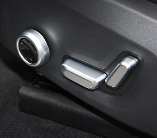 シートアジャスター ボタン カバー 6ピース ボルボ XC60 2018 S90 V90CC XC90 クローム ABS スタイリング 6 pieces AL-DD-7195 AL Interior parts for cars｜オートパーツエージェンシー2号店