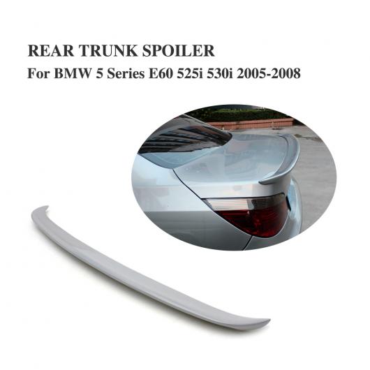 車用外装パーツ リア トランク スポイラー ウイング 適用: BMW 5 シリーズ E60 2005-2008 FRP 未塗装 グレー トランク トリム ステッカー カスタム スポイラー AL-DD-7756 AL Exterior parts for cars