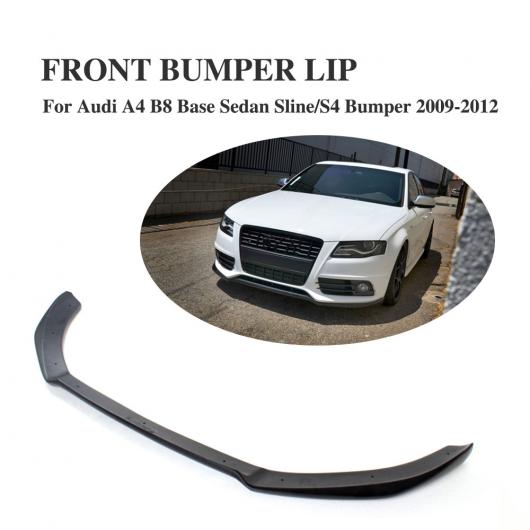 人気定番の 送料無料 Al 車用外装パーツ 外装 エアロパーツ 車用品 フロント Sライン バンパー リップ スポイラー エプロン 適用 アウディ B8 S4 Sライン バンパー 09 12 除く スタンダード バンパー Frp ブラック ペイント Al Dd 77 オートパーツ