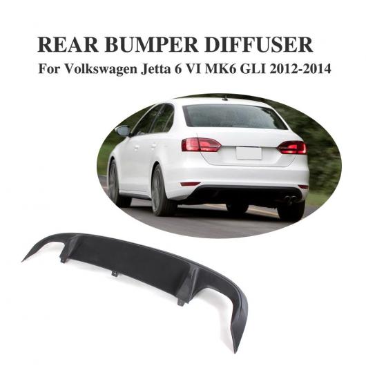 車用外装パーツ リア バンパー ディフューザー スポイラー リップ 適用: フォルクスワーゲン VW ジェッタ 6 MK6 GLI 2012-2014 ABS ブラック AL-DD-7852 AL Exterior parts for cars｜オートパーツエージェンシー2号店