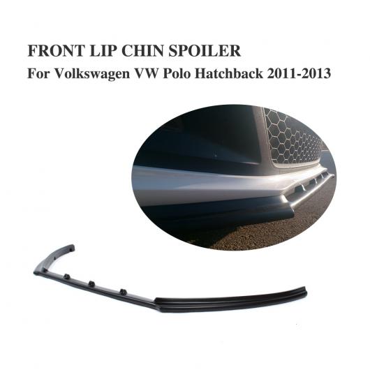 車用外装パーツ FRP ブラック 未塗装 フロント バンパー リップ スポイラー エプロン 適用: フォルクスワーゲン VW ポロ 2011-2013 AL-DD-7856 AL Exterior parts for cars