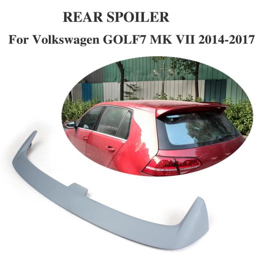 車用外装パーツ リア ルーフ ブート リップ スポイラー ウイング 適用: フォルクスワーゲン VW ゴルフ 7 VII MK7 スタンダード 2014-2017 FRP 未塗装 グレー AL-DD-7871 AL Exterior parts for cars｜オートパーツエージェンシー2号店