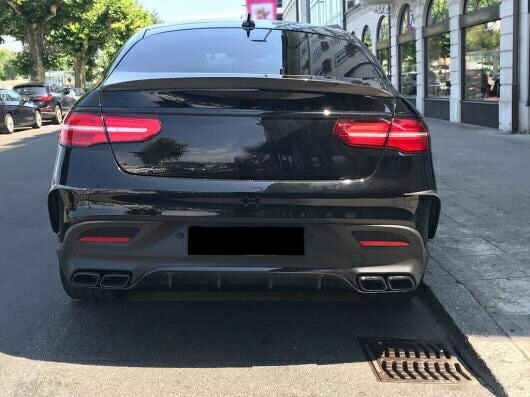 車用外装パーツ カーボン ファイバー リア トランク リップ スポイラー ウイング 適用: メルセデスベンツ C292 GLE-CLASS GLE43 GLE63 AMG GLE350 スポーツ 2015-2017 FRP AL-DD-8111 AL Exterior parts for cars