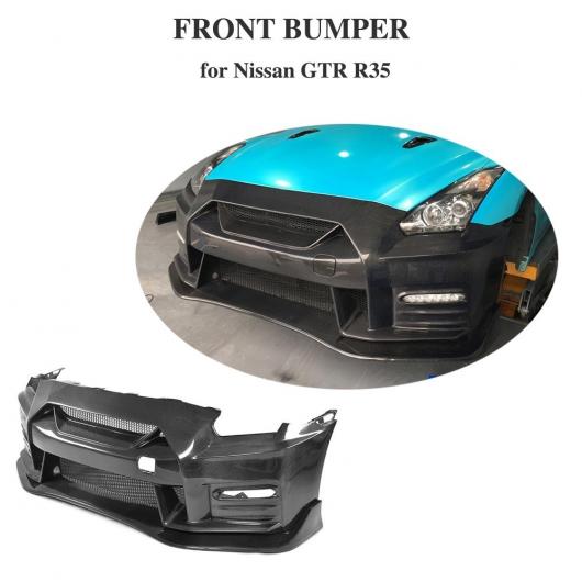 車用外装パーツ カーボンファイバー バンパー 適用: 2009-2017 日産 GTR クーペ 2ドア フロント バンパー ボディキット AL-DD-8451 AL Exterior parts for cars