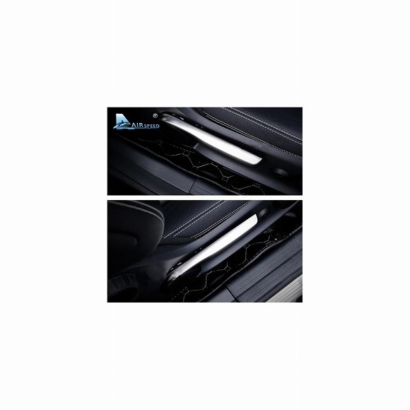 車用内装パーツ シート アジャスター トリム ストリップ BARS ハンドル カバー 装飾 モールディング 適用: メルセデスベンツ CLA GLA A Bクラス 2個 AL-DD-7639 AL Interior parts for cars
