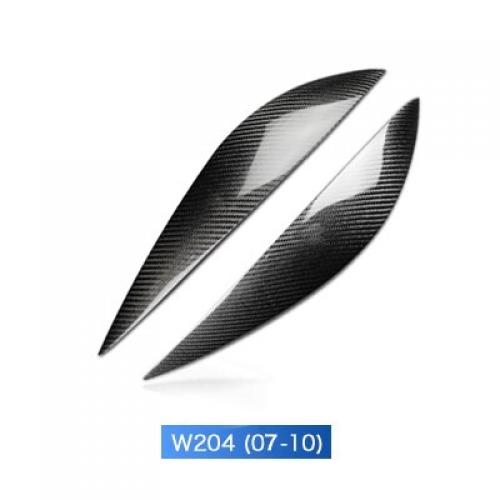 車用外装パーツ 適用: メルセデスベンツ W204 W204 メルセデスベンツ ステッカー AMG 適用: メルセデス W204 カーボンファイバー ヘッドライト ステッカー W204 2007-2010 AL-DD-7614 AL Exterior parts for cars