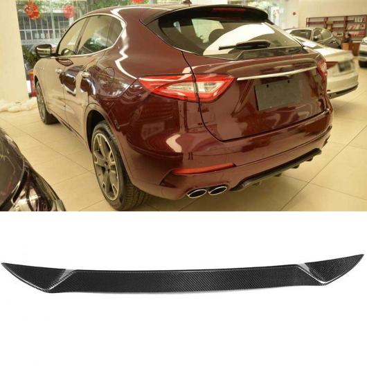 車用外装パーツ カーボンファイバー フロント＆リア リップ スポイラー 適用: マセラティ レバンテ 2016 2017 2018 2019 スポイラーS ディフューザー リア ミドル スポイラー AL-DD-8736 AL Exterior parts for cars