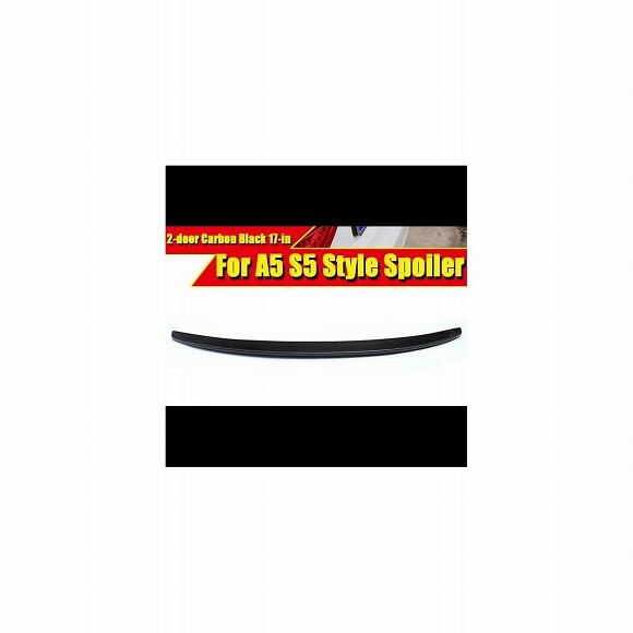 A5 リア スポイラー 適用: アウディ カーボンファイバー 2ドア トランク ウイング デコレーション 2017 タイプ001 AL-EE-0032 AL Car parts 22,486円