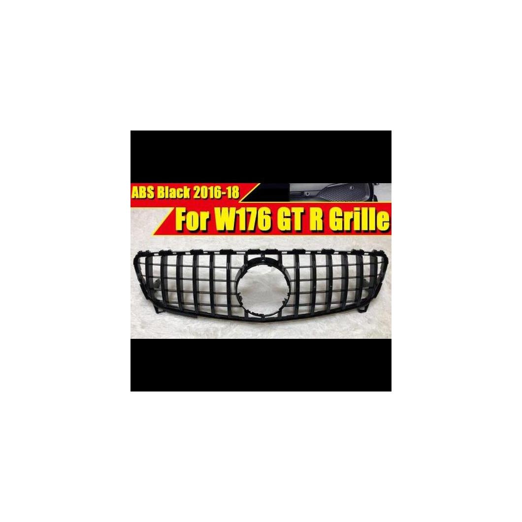Aクラス W176 A45AMG グリッド グリル ブラック & クロム A180 A200 A250 スポーツ フロント バンパー グリル GT 2016-2018 タイプ001 AL-EE-0294 AL Exterior parts for cars