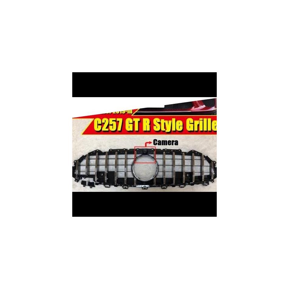 車用外装パーツ 適用: メルセデス MB CLSクラス C257 W257 GTS フロント グリッド グリル ABS シルバー CLS300 CLS350 CLS450 CLS500 19- タイプ001 AL-EE-0367 AL Exterior parts for cars