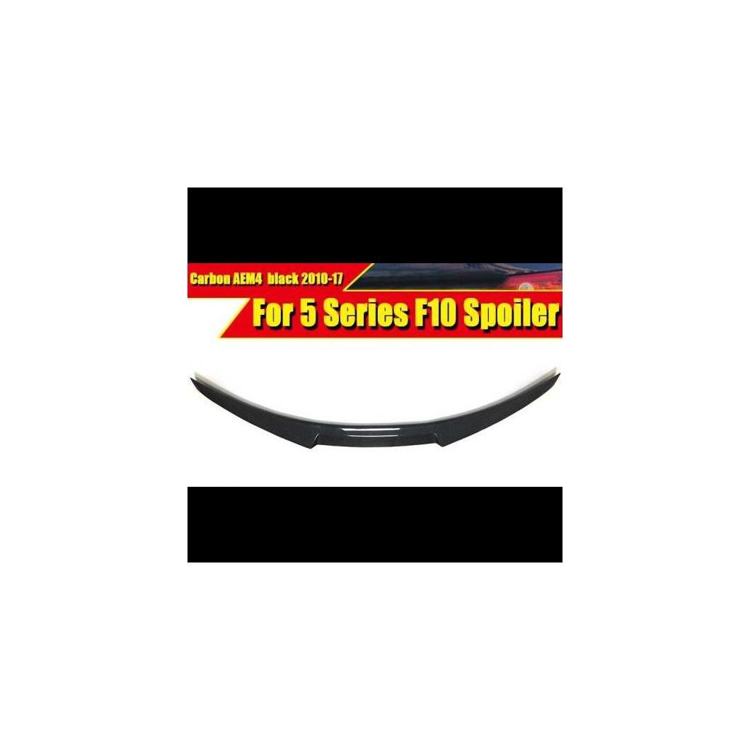 F10 スポイラー リア リップ ウイング カーボンファイバー 適用: BMW 5シリーズ 520i 525i 528i 535i 550i トランク 2010-2017 タイプ001 AL-EE-0566 AL Exterior parts for cars