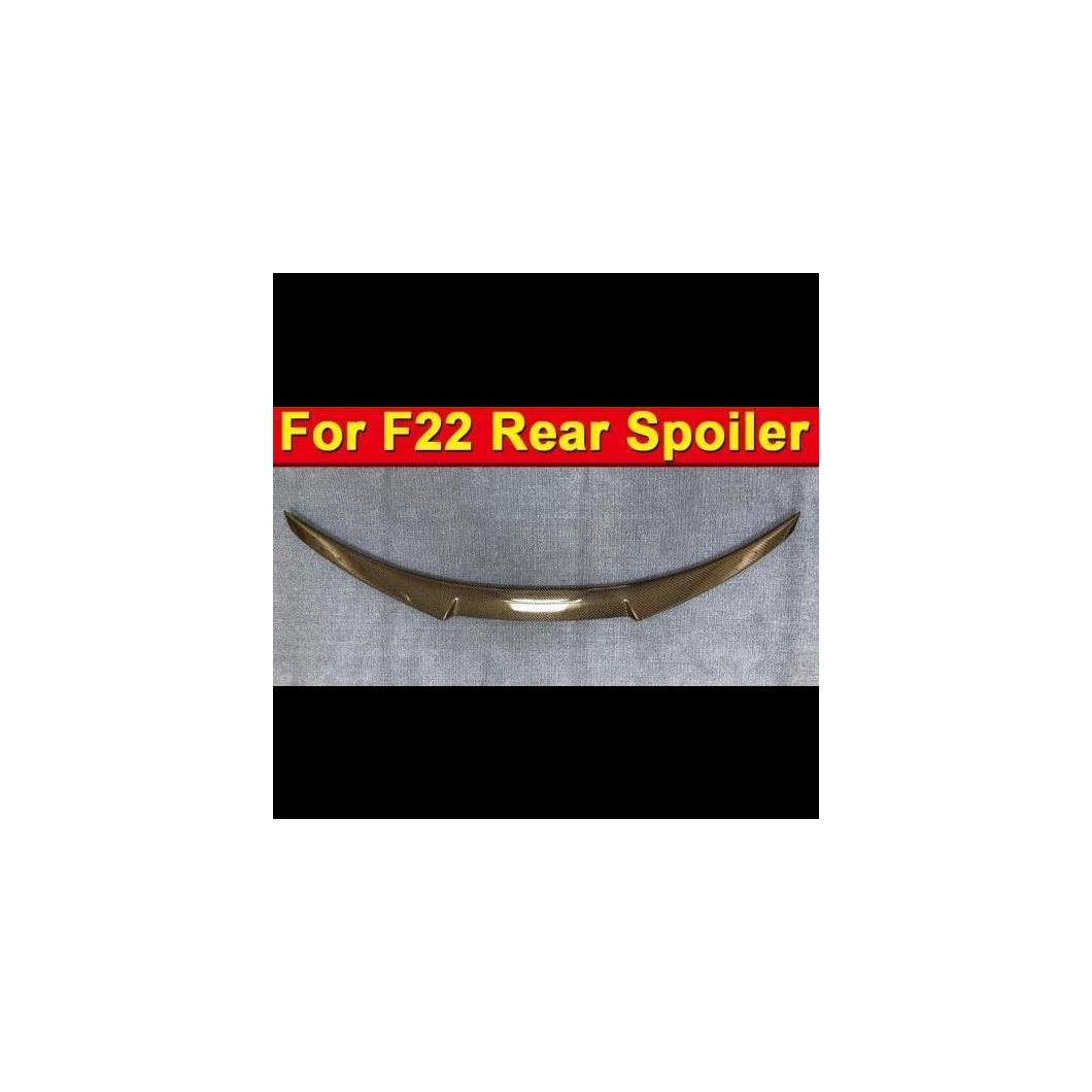 車用外装パーツ F22 セダン ダックビル スポイラー ウイング 適用: 2シリーズ 220i 228i 235i カーボンファイバー リア トランク 2014-18 タイプ001 AL-EE-1217 AL Exterior parts for cars