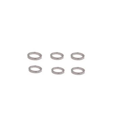 車部品 18407530606 1セット 6個 エキゾースト マニホールド ガスケット 適用: BMW E60 E70 E83 325i 325Xi 2006 330i 330Xi 2006 525i 525Xi 530i 530Xi 2 AL-EE-2770 AL Car parts｜オートパーツエージェンシー2号店