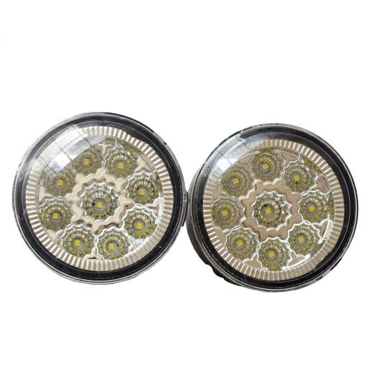 フロント バンパー フォグライト 適用: インフィニティ FX35 FX 35 2006-2012 スーパー ブライト LED フォグランプ 90mm ラウンド ライト 12V LED (ホワイト)・ハロゲン (ウォーム ホワイト) AL-EE-3420 AL Car parts