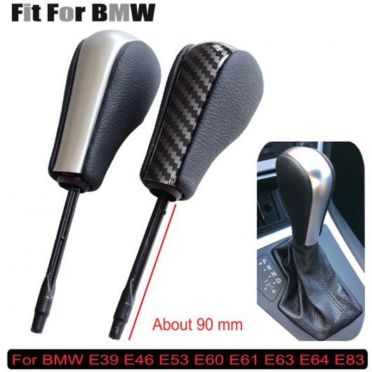 自動車 ギア シフト ノブ 適用: BMW E39 E46 E53 E60 E61 E63 E64 E81 E82 E87 E90 E91 E92 E93 E83 ABS カーボンファイバー カーボンファイバー～マット シルバー・ショート AL-EE-4114 AL Car parts｜オートパーツエージェンシー2号店