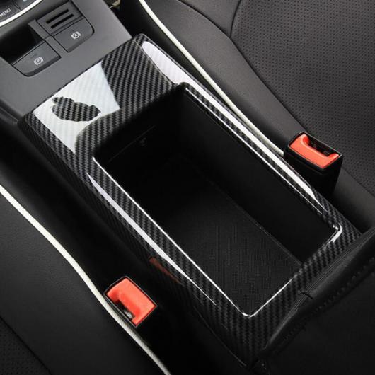 カーボンファイバー調 センター コンソール ストレージ ボックス フレーム 装飾 カバー トリム 適用: アウディ A3 8V 2013-2019 モールディング デカール AL-EE-4506 AL Interior parts for cars｜オートパーツエージェンシー2号店