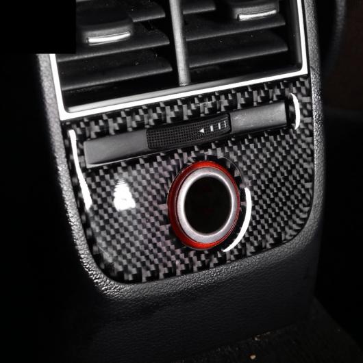 カーボンファイバー シガーソケット パネル トリム 適用: アウディ A3 8V コンソール ナビゲーション ギア ストレージ ボックス 装飾 ステッカー ギア B・ギア A AL-EE-4532 AL Exterior parts for cars